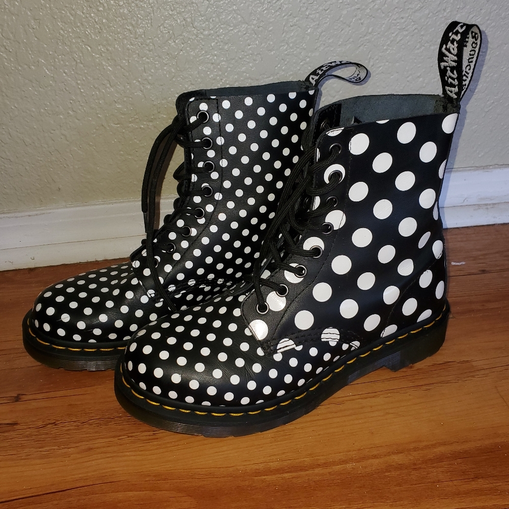 RARE Polkadot Dr. Martens